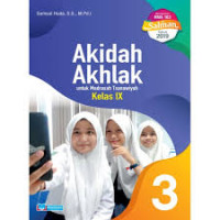 Image of Akidah Akhlak untuk madrasah tsanawiyah kelas IX