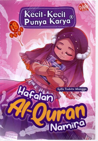 Image of Hafalan Al Qur'an Namira; KKPK ( Kecil-kecil punya karya)