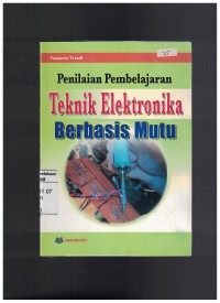 Image of Penilaian Pembelajaran Teknik Elektronika Berbasis Mutu